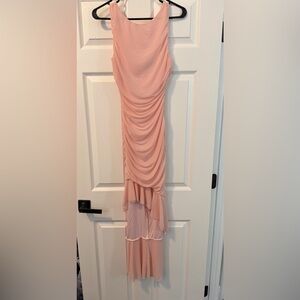 Women's Pink Bodycon Cocktail Dress